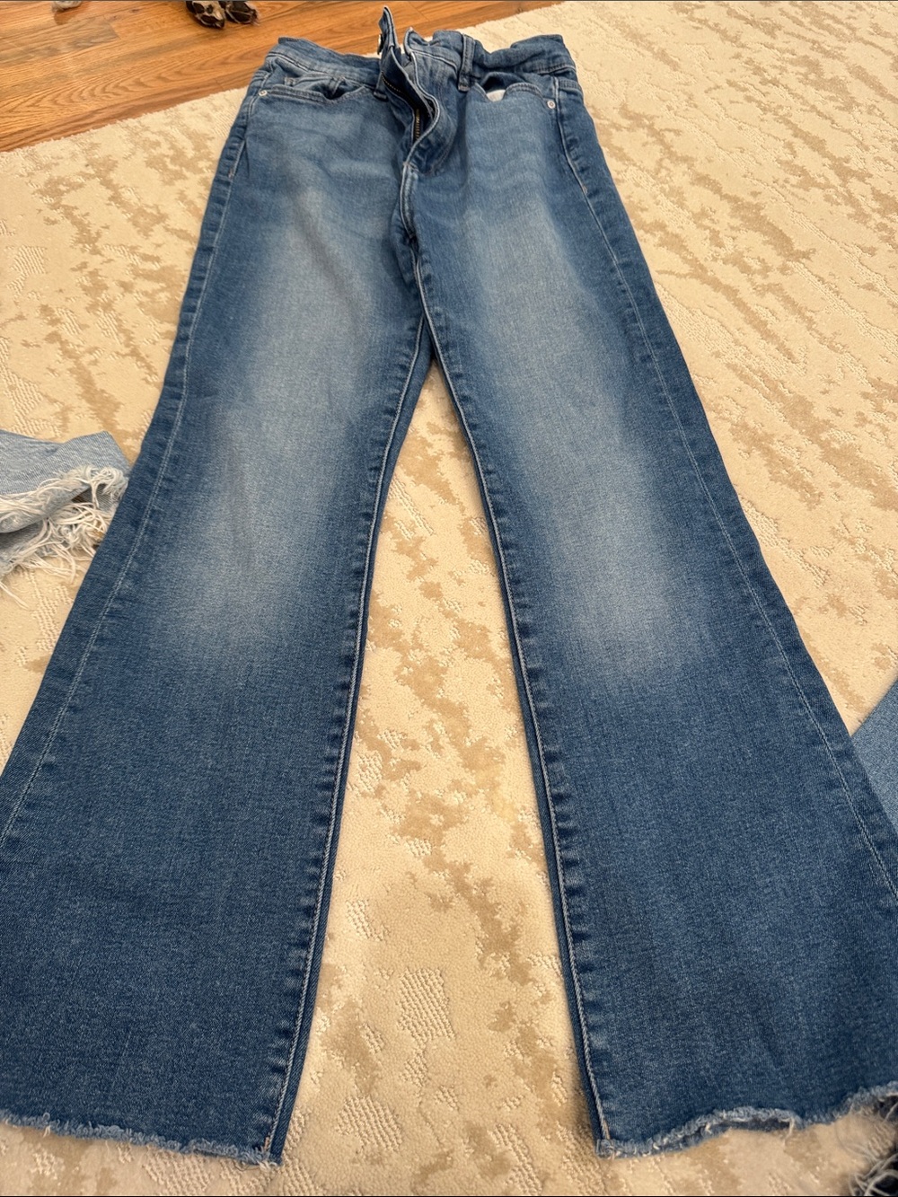DL1961 Bridget boot cut crop jeans